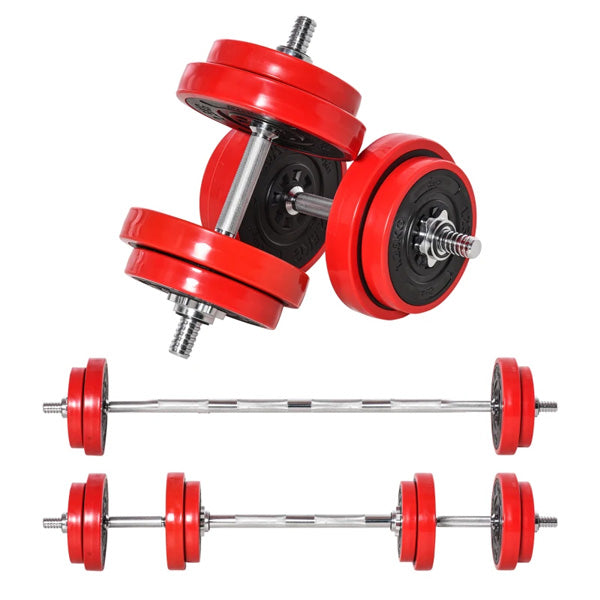 Adjustable Dumbbell Barbell Set